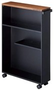 Fekete fém fürdőszobai polcos állvány 47,5x68 cm Tower – YAMAZAKI