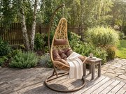 Sárga függőszék AMAZONIA állvánnyal
