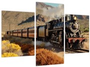 Kép - Gőzmozdony (90x60 cm)