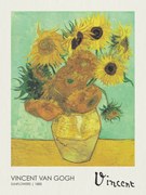 Reprodukció Sunflowers (1888), Vincent van Gogh