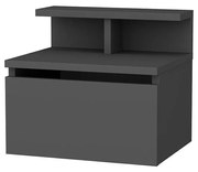 NOVEN éjjeliszekrény antracit