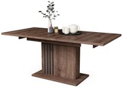 Mazzoni LEONEL Barna Tölgy - MODERN 180 cm-re BŐVÍTHETŐ ASZTAL!