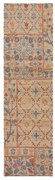 Natúr színű kézi szövésű jutakeverék futószőnyeg 60x230 cm Taylor Patchwork – Flair Rugs