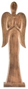 InDecor Mangófából készült angyal, 35 x 10 x 108cm, 108 cm