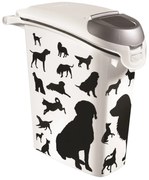 Curver Takarmánytartály fekete-fehér 10kg