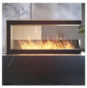 InFire - Sarok BIO kandalló 120x50 cm 3kW bifaciális