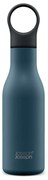 Sötétkék rozsdamentes acél utazó ivópalack 500 ml Loop – Joseph Joseph
