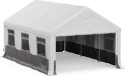 Blumfeldt Party Haven, sátor, 598 x 386 x 300 cm, időjárásálló, acélvázas, egyszerű összeszerelés, oldalfalakkal