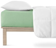 Zöld gumis jersey lepedő 140x200 cm Boxspring – Andrea Simone
