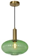 Lucide 45386/30/33 - Csillár zsinóron MALOTO 1xE27/40W/230V á. 30 cm zöld