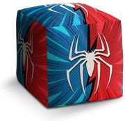 Cube zsámoly Spider, piros / kék