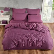 Lila damaszt ágyneműhuzat 200x140cm+90x70cm TiaHome