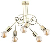 Felületre szerelhető csillár TANGO 5xE27/60W/230V arany