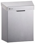 Stella egészségügyi hulladékkosár, matt rozsdamentes acél