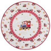 Piros kerek szőnyeg karácsonyi mintával ø 160 cm Toy's Delight Train – Villeroy&amp;Boch