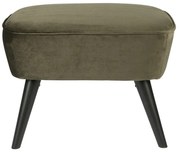 Sara olívazöld lábtartó - WOOOD