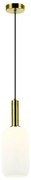 Zambelis 22070 - Csillár zsinóron 1xE27/40W/230V átm. 15 cm arany
