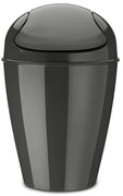 Koziol Hulladékgyűjtő kosár 12 l, sötét szürke
