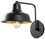 Fekete fali lámpa Berceste – Opviq lights