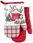 Konyhai kesztyű Karácsonyi sütés 2 db TiaHome