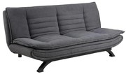 AIRI kihúzható kétüléses kanapé sötétszürke