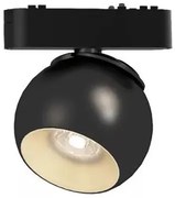 MasterLED LUXO Mars 10-W-os fekete mágneses sínes lámpa 4000K 48V