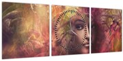 Kép - Fantasy nő (órával) (90x30 cm)