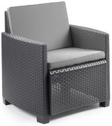 Tomorri Kanapévá alakítható Kerti szék Antracit X