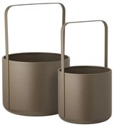 Fém kaspó szett 2 db-os ø 24,5 cm Tule – House Nordic