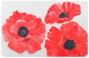 Tányéralátét 28.5x44 cm Red flower – douceur d'intérieur