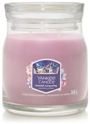 Yankee Candle Signature illatgyertya üvegben, közepes méretű, Summit Stargazing, 368 g, S