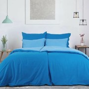 B.E.S. Petrovice Pamut ágynemű Double face kobalt/égkék