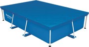 Bestway Medence takaró fólia 259 x 170 cm - Fémvázas szögletes medencéhez