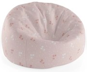 Cocoon babzsák fehér és rózsaszín virágok, rózsaszín