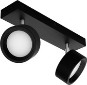 Philips - LED Spotlámpa BRACIA 2xLED/5,5W/230V fekete