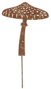 Őzlábgombás lézervágott leszúrható kerti dekoráció, 27 cm