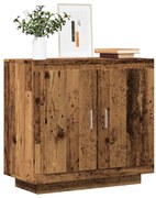 komód Régi fa 80x40x75 cm Gépelt fa