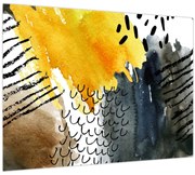 Kép - Absztrakt akvarell (70x50 cm)