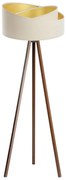 Állólámpa GALAXY 1xE27/60W/230V krém/wenge színben