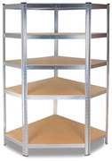 Aldabra GC9030 sarok álló polc, 90x180x30 cm