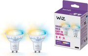 2 db-os szett dimmelhető LED izzó PAR16 GU10/4,7W/230V 2700-6500K CRI 90 Wi-Fi-WiZ