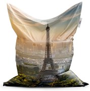 Classic babzsák Eiffel Tower Skyline, színes