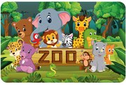 Állatos Zoo tányéralátét 43x28 cm
