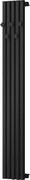 Mexen Flux dekoratív fürdőszobai radiátor 1500 x 240 mm, 450 W, fekete - W127-1500-240-00-70