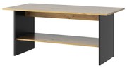 Dohányzóasztal Bobbie (artisan tölgy + fekete). 1052774