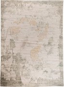 Gyapjú Szobaszőnyeg 120x180cm Természetes Szép Tömör Prémium Meleg