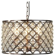 Searchlight 7813-3CU - Kristály csillár láncon MARQUISE 3xE14/40W/230V