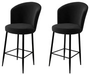 Alte Black bárszék szett, 2 db, 2 db