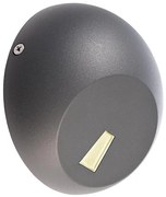 Deko-Light 731111-LED Kültéri fali lámpa AQUILAE 3,5W/230V IP65 antracit