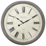 Nagyméretű antikolt falióra 76 cm Westminster